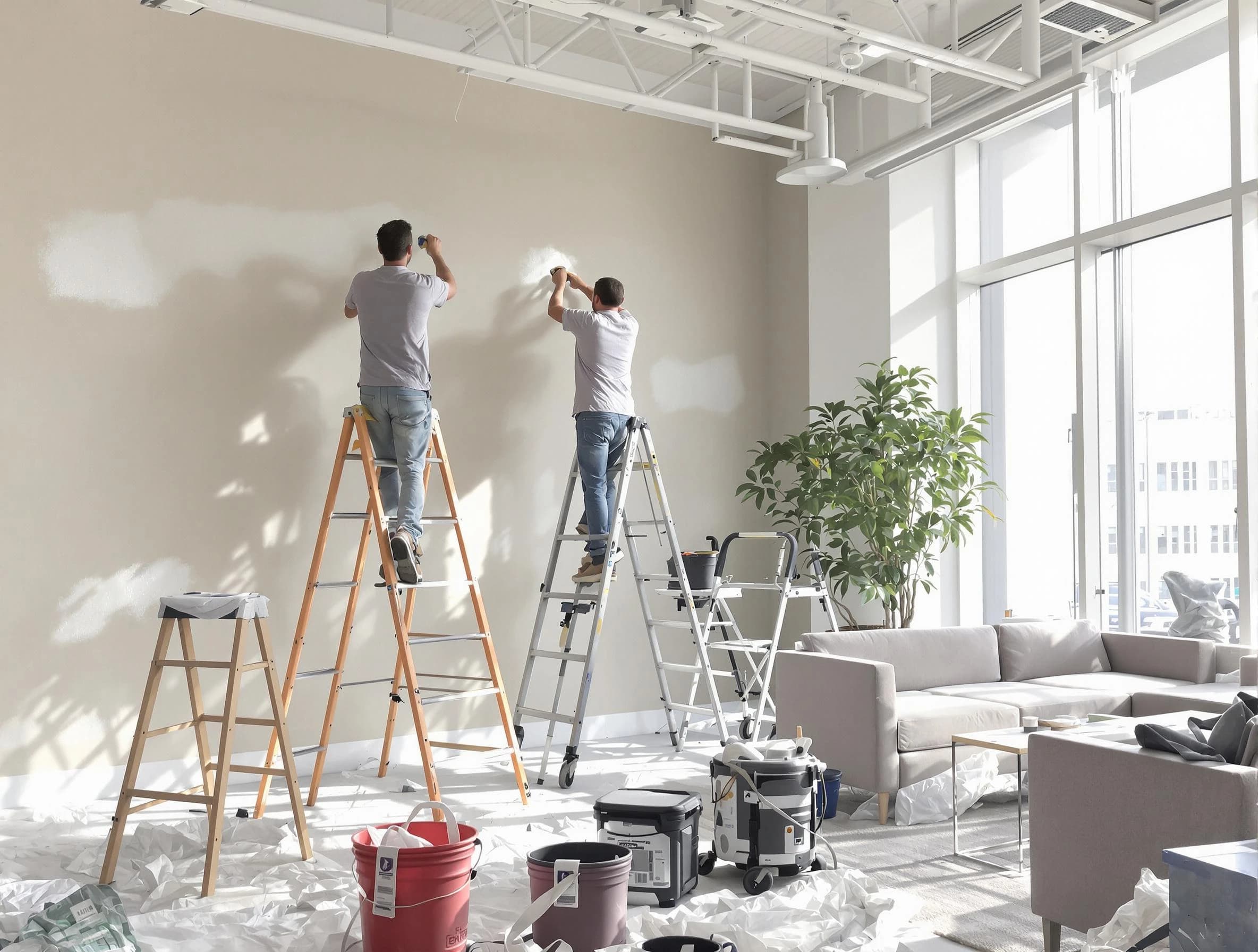 Bay Village House Painters delivering commercial painting services in Bay Village, OH