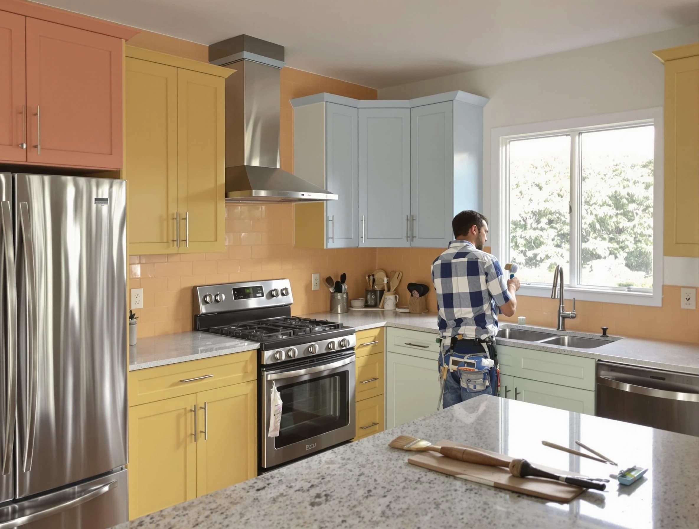 Kitchen and Cabinet Refinish in Bay Village