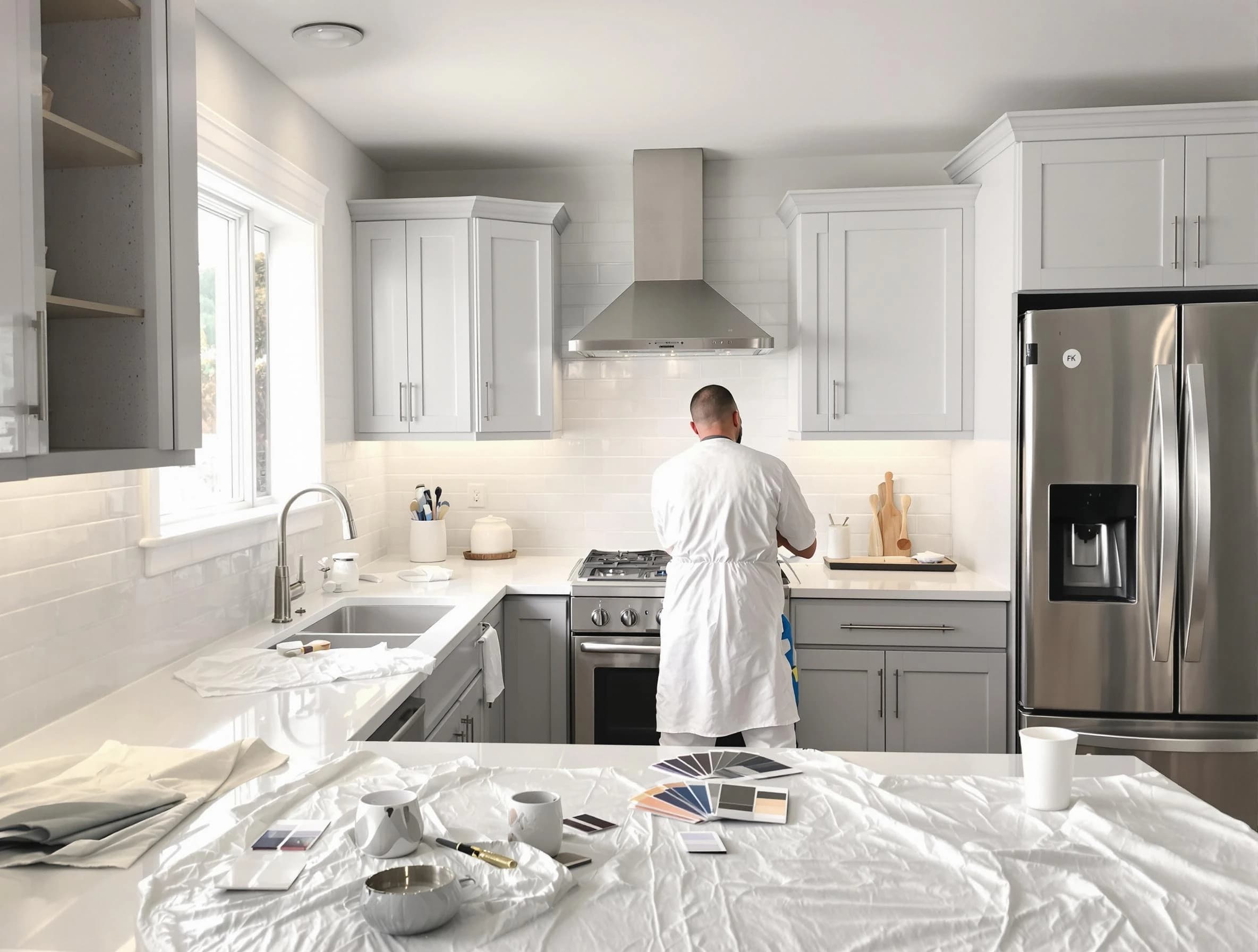 Kitchen Painting in Bay Village