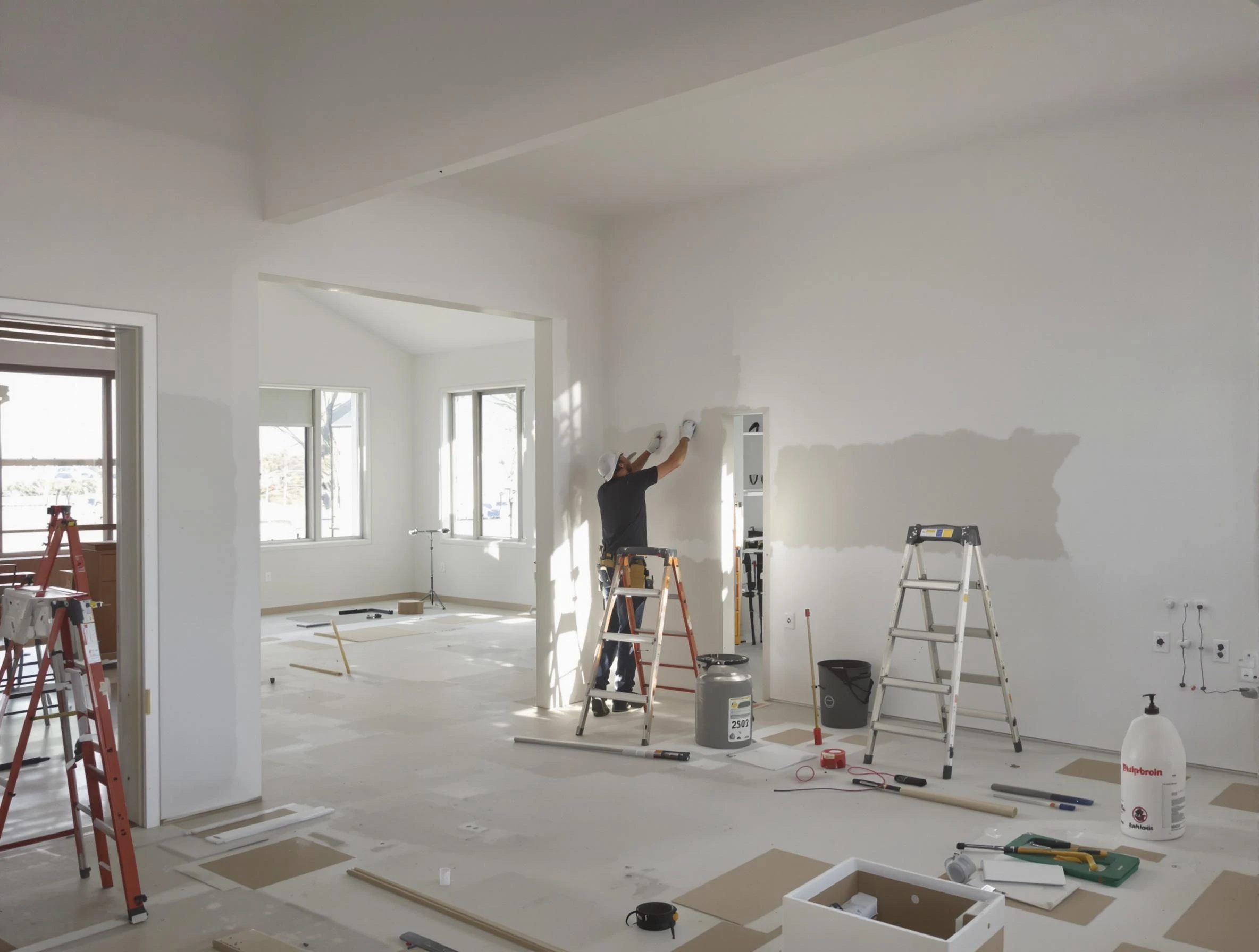 Detailed drywall installation with Bay Village House Painters in Bay Village