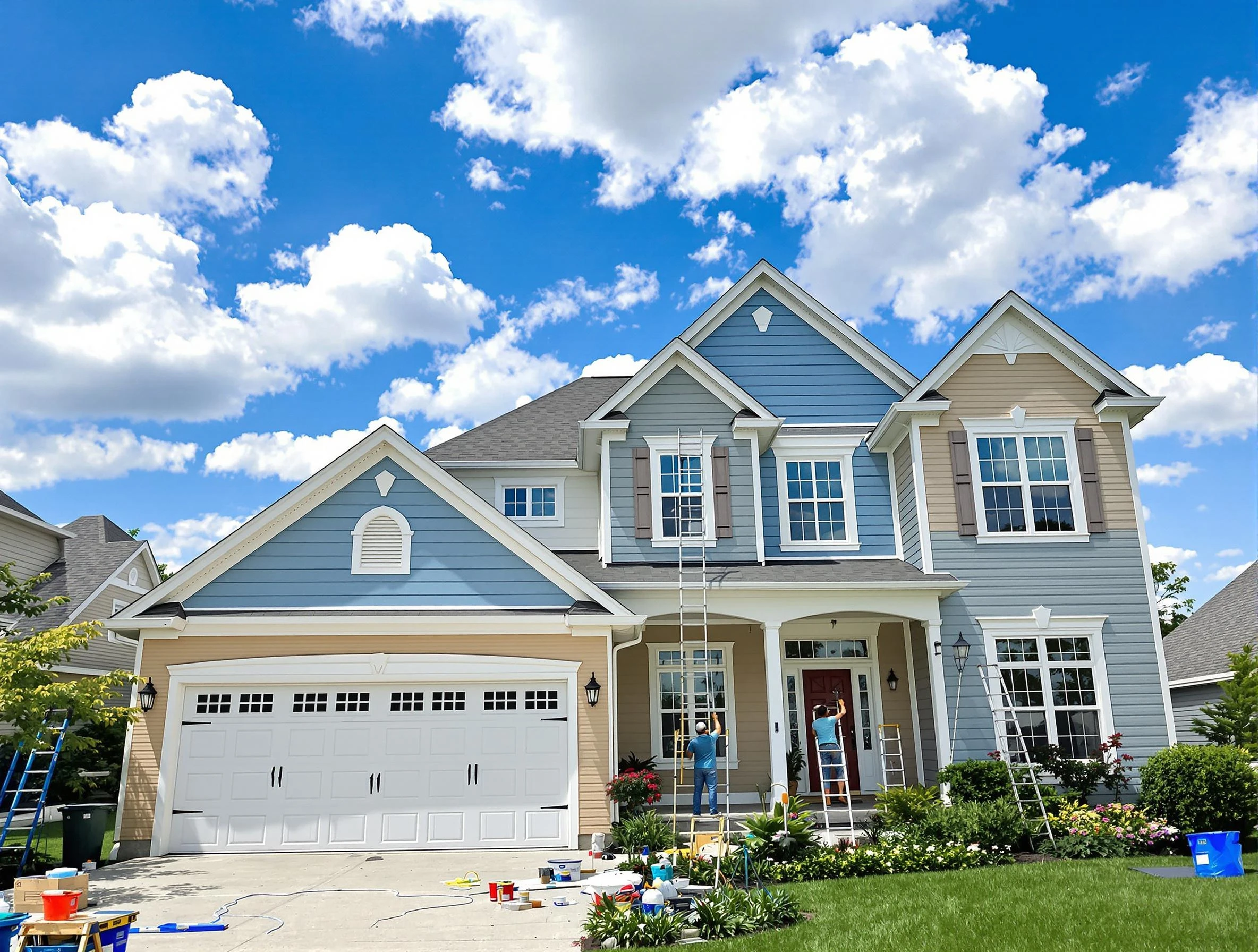 Professional house painting by Bay Village House Painters experts in Bay Village, OH